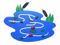 Сенсомоторное декоративно-развивающее панно "Река" - fgospostavki.ru - Сергиев Посад
