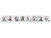 Стенд-лента "Выдающиеся ученые-физики" - fgospostavki.ru - Сергиев Посад