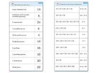 Комплект карточек (10) "Обучающий калейдоскоп. Умножение на 2, 5 и 10" - fgospostavki.ru - Сергиев Посад