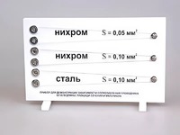 Прибор для демонстрации зависимости сопротивления проводника от его длины, сечения и материала - fgospostavki.ru - Сергиев Посад