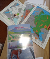 Пособие для слабовидящих - Физическая карта Российской федерации - fgospostavki.ru - Сергиев Посад