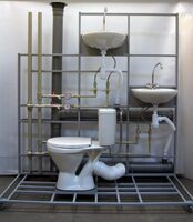 Учебный стенд «Система канализации многоквартирного дома» - fgospostavki.ru - Сергиев Посад