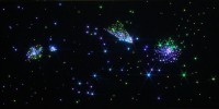 Настенный фиброоптический ковер "Млечный путь" 150х150, 300 точек - fgospostavki.ru - Сергиев Посад