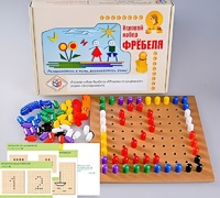 Игровой набор Фребеля "Мозаика со шнуровкой" (серия "Эксперимент") - fgospostavki.ru - Сергиев Посад