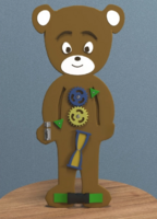 Бизиборд «Медвежонок» - fgospostavki.ru - Сергиев Посад