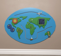 Бизиборд «Планета Земля» - fgospostavki.ru - Сергиев Посад