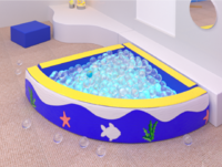 Бассейн угловой сухой бескаркасный - fgospostavki.ru - Сергиев Посад