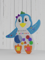 Бизиборд «Радостный пингвин» - fgospostavki.ru - Сергиев Посад