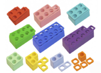 Нумирошка. Набор цветных пластиковых форм 100 шт. по методике Нумикон - fgospostavki.ru - Сергиев Посад