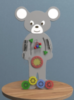 Бизиборд «Серая мышка» - fgospostavki.ru - Сергиев Посад