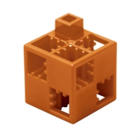 Кубик-основание коричневый 20х20 Artec - fgospostavki.ru - Сергиев Посад