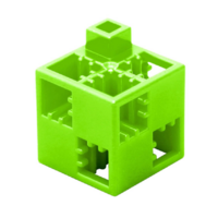 Кубик-основание желто-зеленый 20х20 Artec - fgospostavki.ru - Сергиев Посад