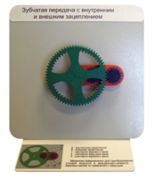 Демонстрационная модель "Зубчатая передача с внутренним и внешним зацеплением" - fgospostavki.ru - Сергиев Посад