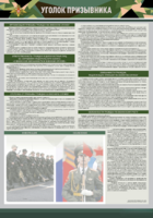 Стенд-уголок "Уголок призывника" - fgospostavki.ru - Сергиев Посад