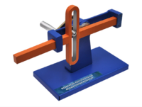 Модель механизма на подставке "Возвратно-поступательный бесшатунный механизм" - fgospostavki.ru - Сергиев Посад