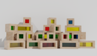 Детский развивающий набор из разноцветных элементов - fgospostavki.ru - Сергиев Посад