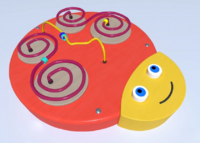 Настенный игровой элемент в виде головы гусеницы - fgospostavki.ru - Сергиев Посад