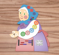 Бизиборд «Моя бабушка» - fgospostavki.ru - Сергиев Посад