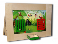 Тактильно-развивающая панель «Животные» - fgospostavki.ru - Сергиев Посад