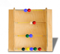 Тактильно-развивающая панель с текстурами и радужными шариками - fgospostavki.ru - Сергиев Посад