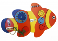 Бизиборд «Оранжевая рыбка» - fgospostavki.ru - Сергиев Посад