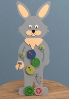 Бизиборд «Пасхальный кролик» - fgospostavki.ru - Сергиев Посад