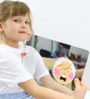 Зеркало логопедическое с отверстием - fgospostavki.ru - Сергиев Посад