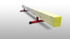 Бревно гимнастическое напольное на металлических опорах (3м) - fgospostavki.ru - Сергиев Посад