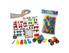 Конструктор «Транспортные средства» 64 детали - fgospostavki.ru - Сергиев Посад