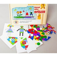 Игровой набор Фребеля "Конструктор плоскостной-4" (Серия "Эксперимент") - fgospostavki.ru - Сергиев Посад