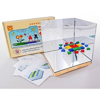 Игровой набор Фребеля "Мозаика геометрическая 3D" - fgospostavki.ru - Сергиев Посад