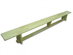 Скамейка гимнастическая (деревянные ножки) (3,5 м)  - fgospostavki.ru - Сергиев Посад