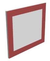 Щит баскетбольный навесной на шведскую стенку (ламинированная фанера), размер 400х450 миллиметров - fgospostavki.ru - Сергиев Посад