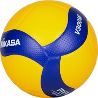 Мяч волейбольный Mikasa V300W (размер 5, синтетическая кожа, профессиональный) - fgospostavki.ru - Сергиев Посад