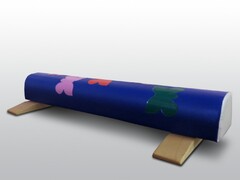 Бревно гимнастическое напольное на металлических опорах (2м) - fgospostavki.ru - Сергиев Посад