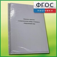 Комплект карточек к дидактическому набору «Универсал большой» «Окружающий мир» - fgospostavki.ru - Сергиев Посад