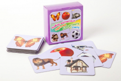 Набор магнитных карточек "Устный счет" (фон фиолетовый) - fgospostavki.ru - Сергиев Посад