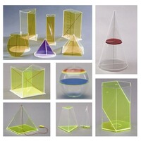 Базовый набор прозрачных геометрических тел с сечениями - fgospostavki.ru - Сергиев Посад