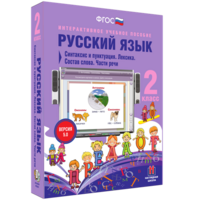 Русский язык 2 класс. Синтаксис и пунктуация. Лексика. Состав слова. Части речи - fgospostavki.ru - Сергиев Посад