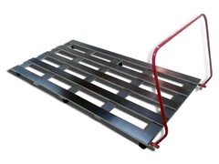 Тележка для перевозки спортивных снарядов на металлической раме (вариант 1) - fgospostavki.ru - Сергиев Посад