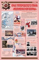 Плакат "Великая Отечественная война: Крах гитлеровского плана «молниеносной войны» " - fgospostavki.ru - Сергиев Посад