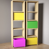 Стеллаж «Детская радость» - fgospostavki.ru - Сергиев Посад