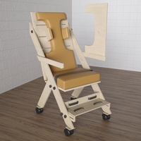 Стул для ребенка с ОВЗ «Новые горизонты» №4 со столешницей коричневый - fgospostavki.ru - Сергиев Посад