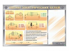 Электрифицированный стенд "Схемы электрических цепей" с маркерными полями - fgospostavki.ru - Сергиев Посад
