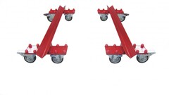 Тележка для перевозки гимнастических бревен - fgospostavki.ru - Сергиев Посад