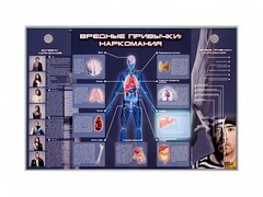 Электрифицированный стенд "Вредные привычки: наркомания" - fgospostavki.ru - Сергиев Посад
