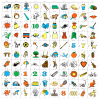 Обучающий конструктор «Мои первые слова» 100 картинок - fgospostavki.ru - Сергиев Посад