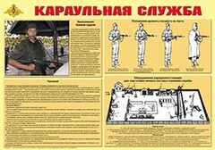 Плакат "Караульная служба" - fgospostavki.ru - Сергиев Посад