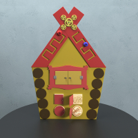 Бизиборд «Избушка» - fgospostavki.ru - Сергиев Посад