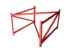 Ферма баскетбольная для щита из фанеры (вынос 1,2 м) - fgospostavki.ru - Сергиев Посад